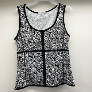 Vintage NINE WEST Print Top - Size L - Made in Korea